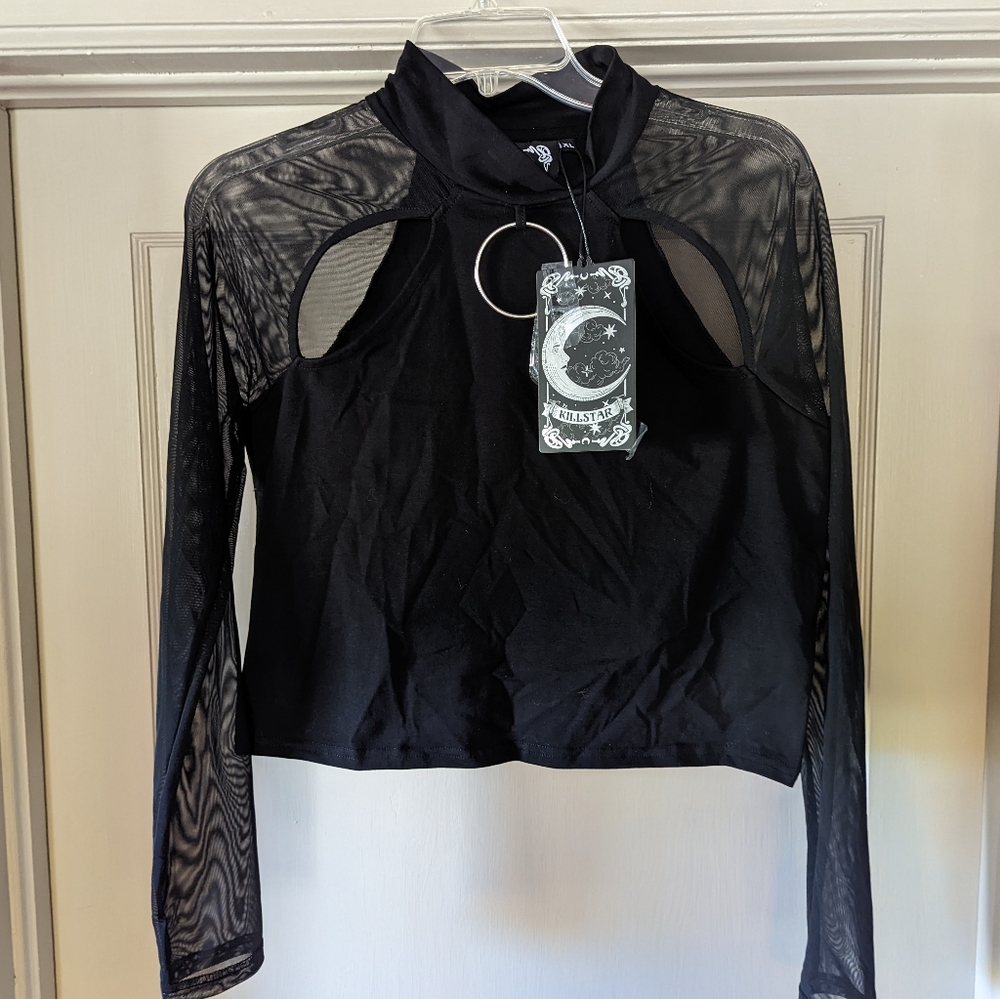 Killstar Mystia Long Sleeve Top XXL NWT